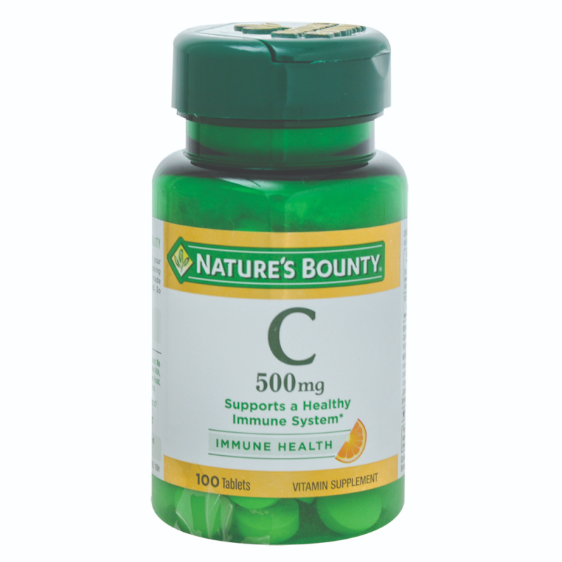 Vitamina C Natures Bounty 500 MG100 UND