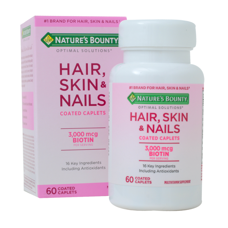 Vitamina Natures Bounty Hair Skin Nails60 UND