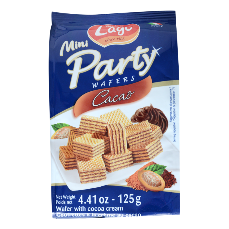 Galleta Lago Mini Party Cacao125 GR