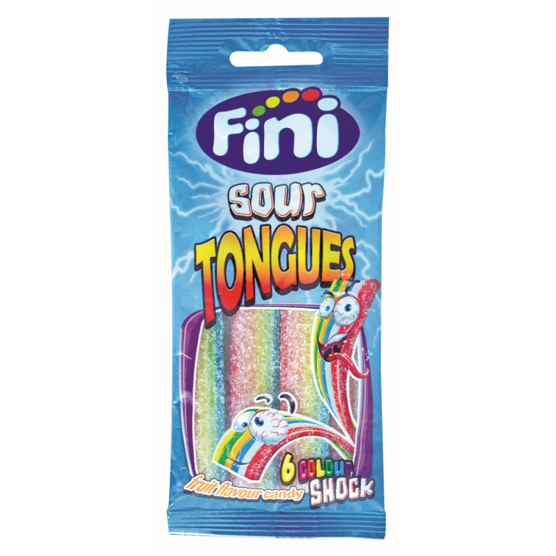 Gomitas Fini Lenguas Multicolor90 GR