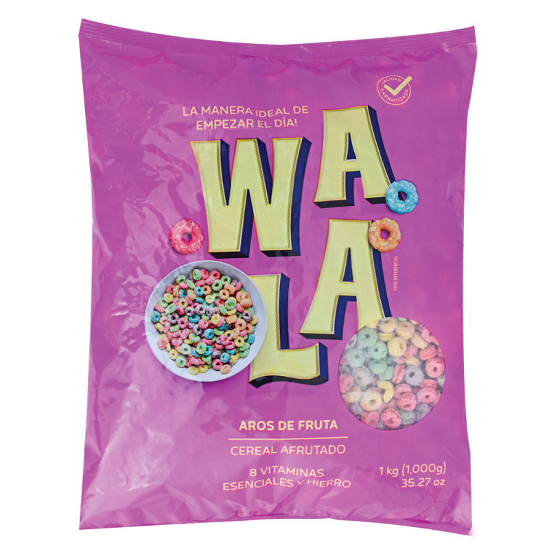 Cereal Aros De Fruta Wala1 KG