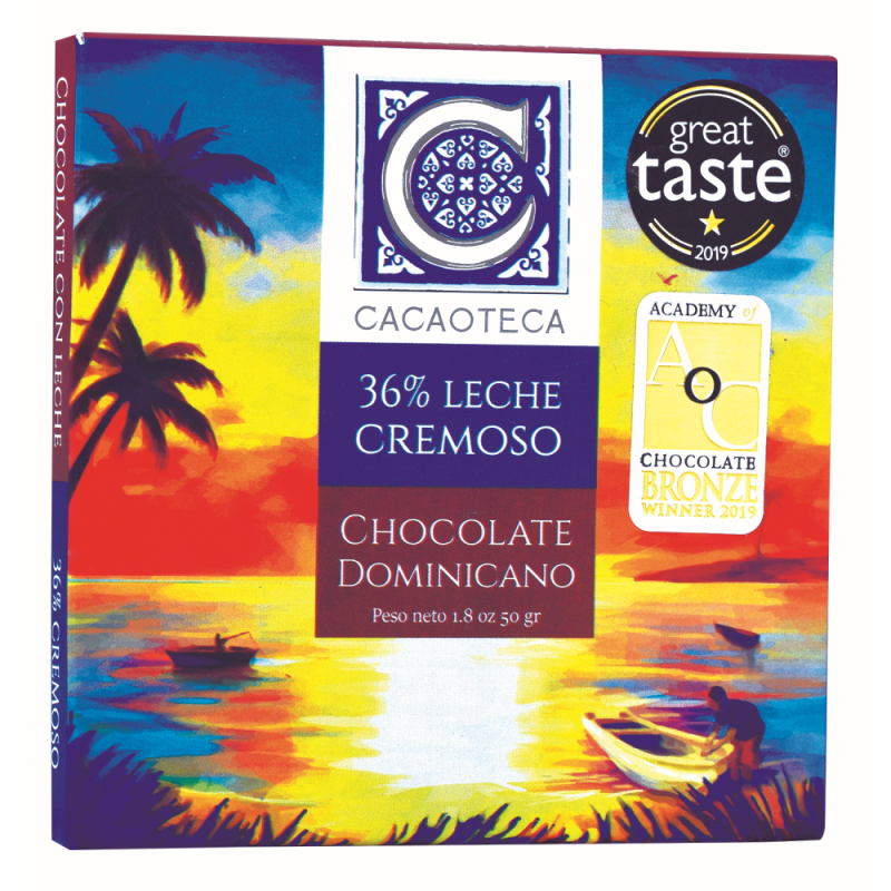 Chocolate Cacaoteca Con Leche 36%50 GR