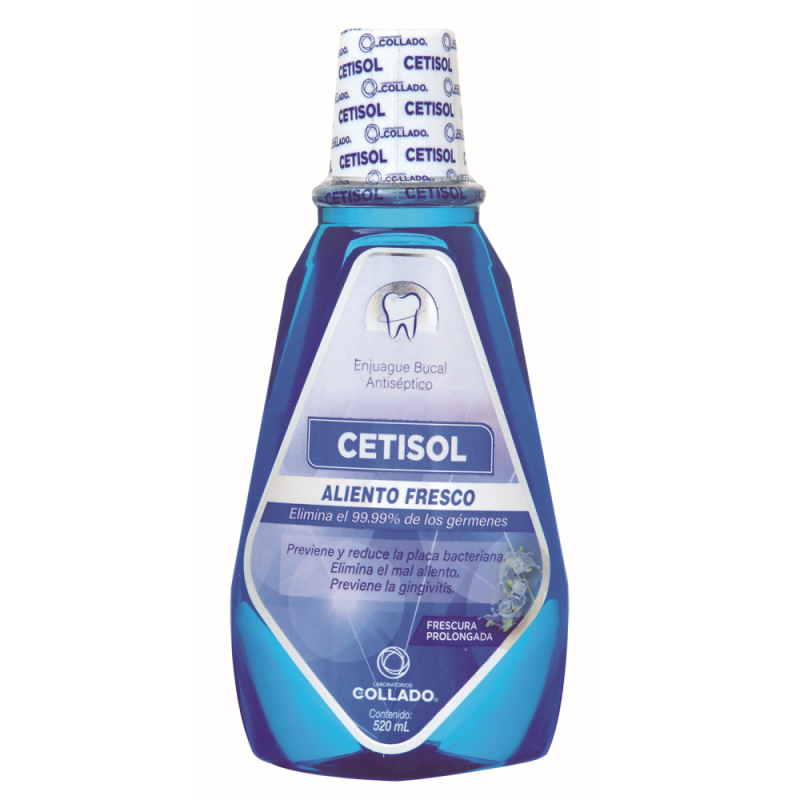 Enjuague Bucal Cetisol Aliento Fresco16 OZ