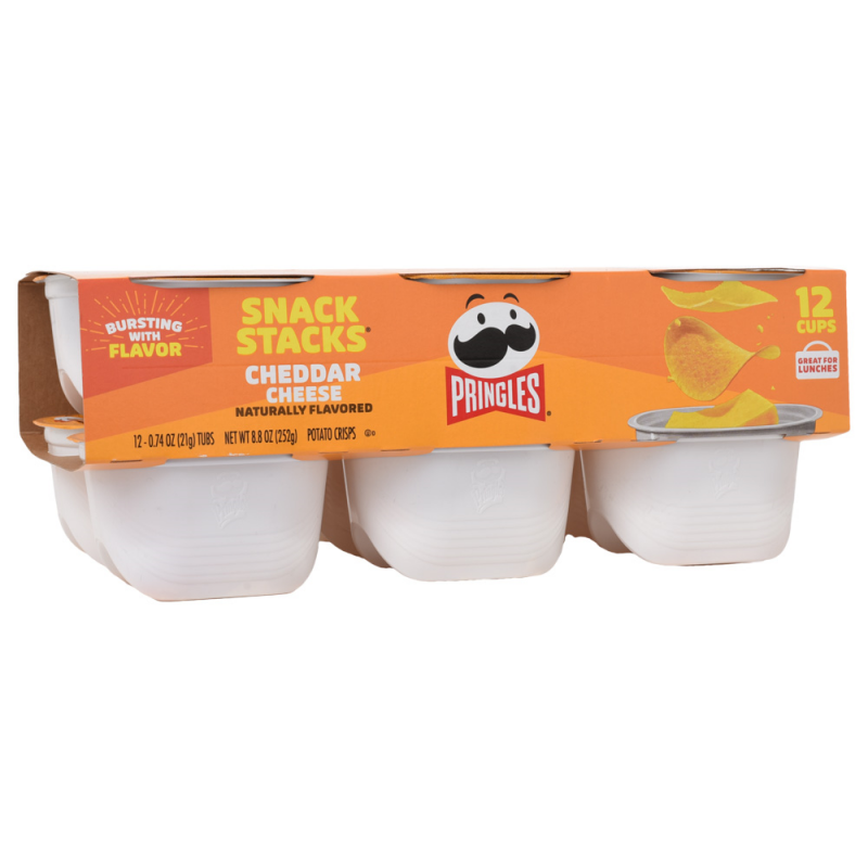 Pringles Queso 12 Pack252 GR