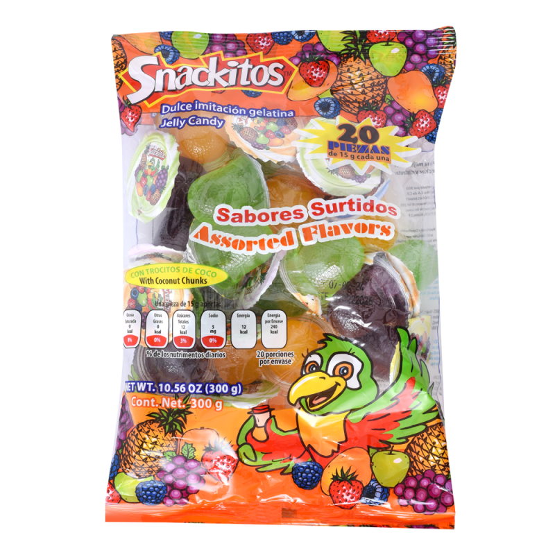 Mini Gelatinas Snackitos300 GR