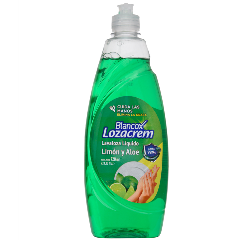 Limpiador Liquido Para Loza Blancox720 ML