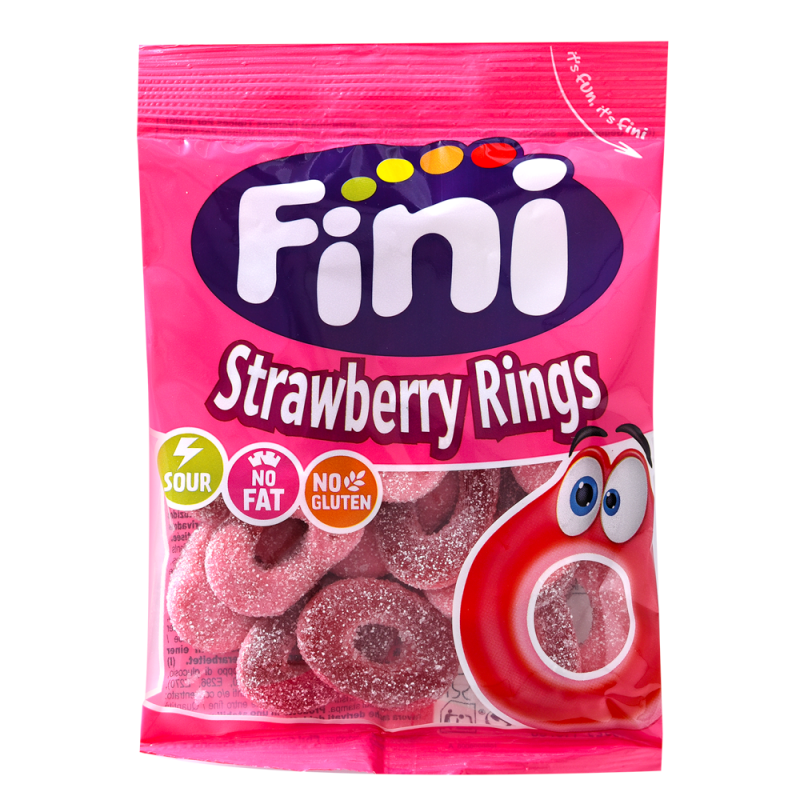 Gomitas Fini Aros Fresa90 GR