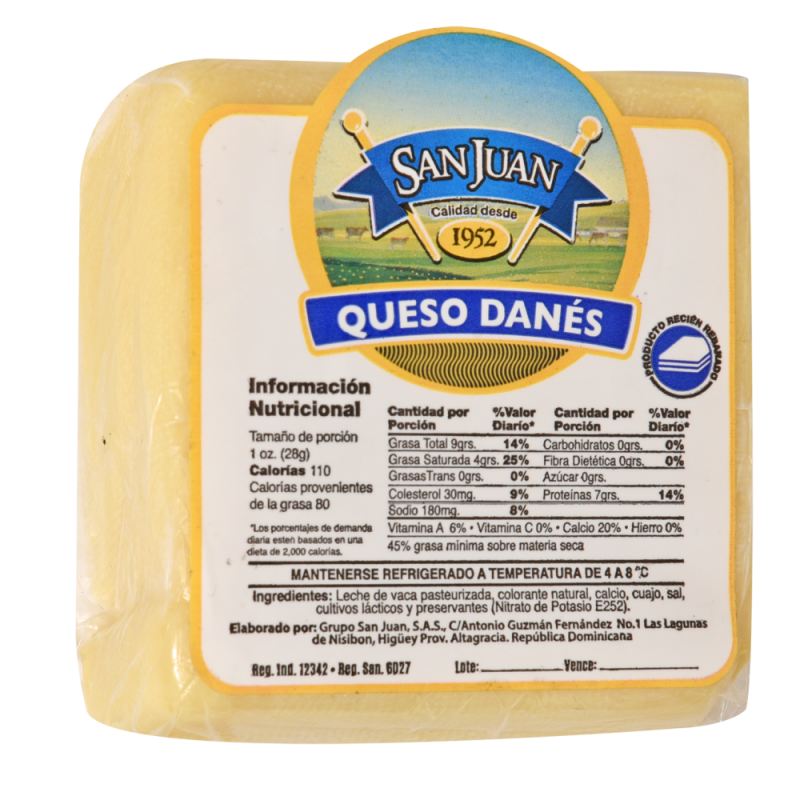 Queso San Juan Tipo DanesUND