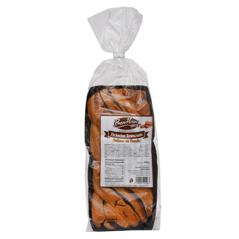 Pan Brioche Trenzado Rell Canela Buenhorno400 GR