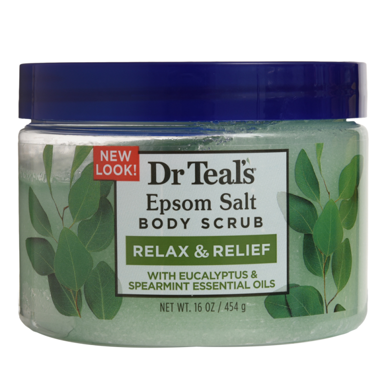 Exfoliante De Sales De Epsom Con Eucalipto Dr. Teals16 OZ