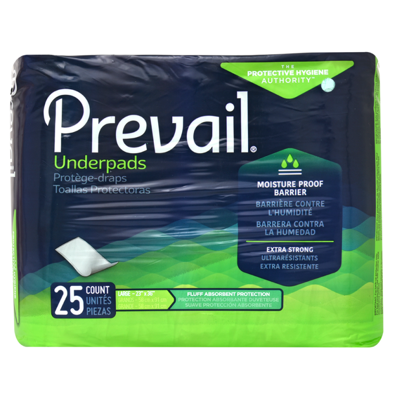Protector De Cama Absorbente Prevail25 UND