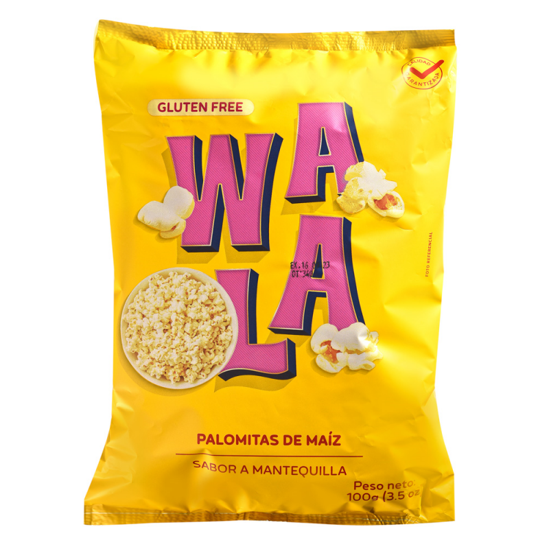 Palomita Mantequilla Wala100 GR