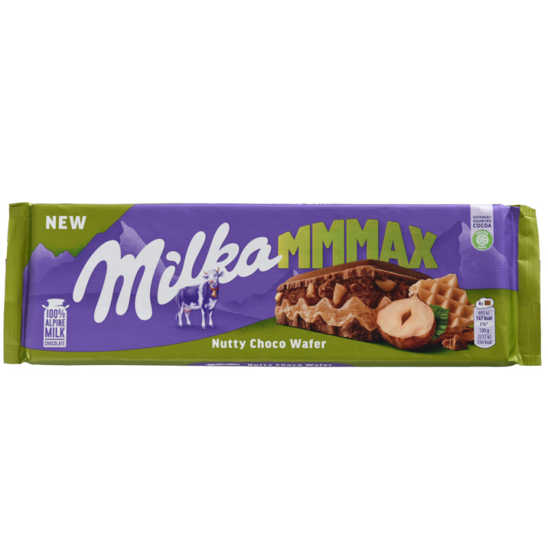 Chocolate Milka Nutty Wafer270 GR