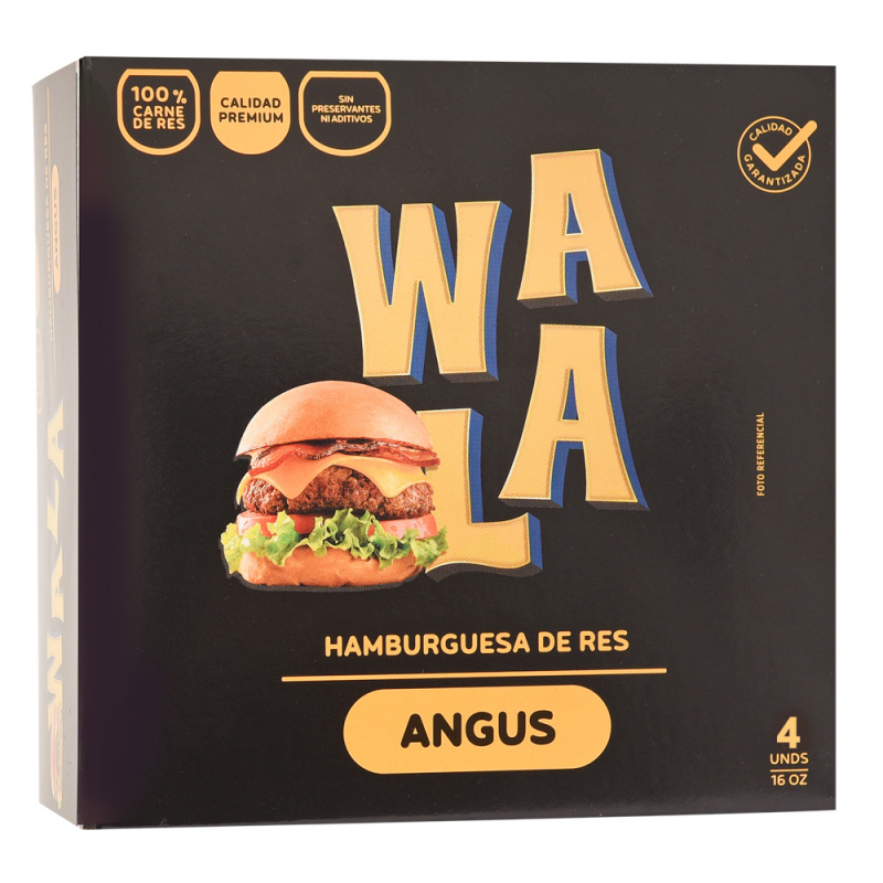 Hamburguesa Angus Wala4 UND