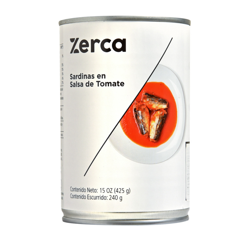 Sardinas Zerca Tomate Tall15 OZ