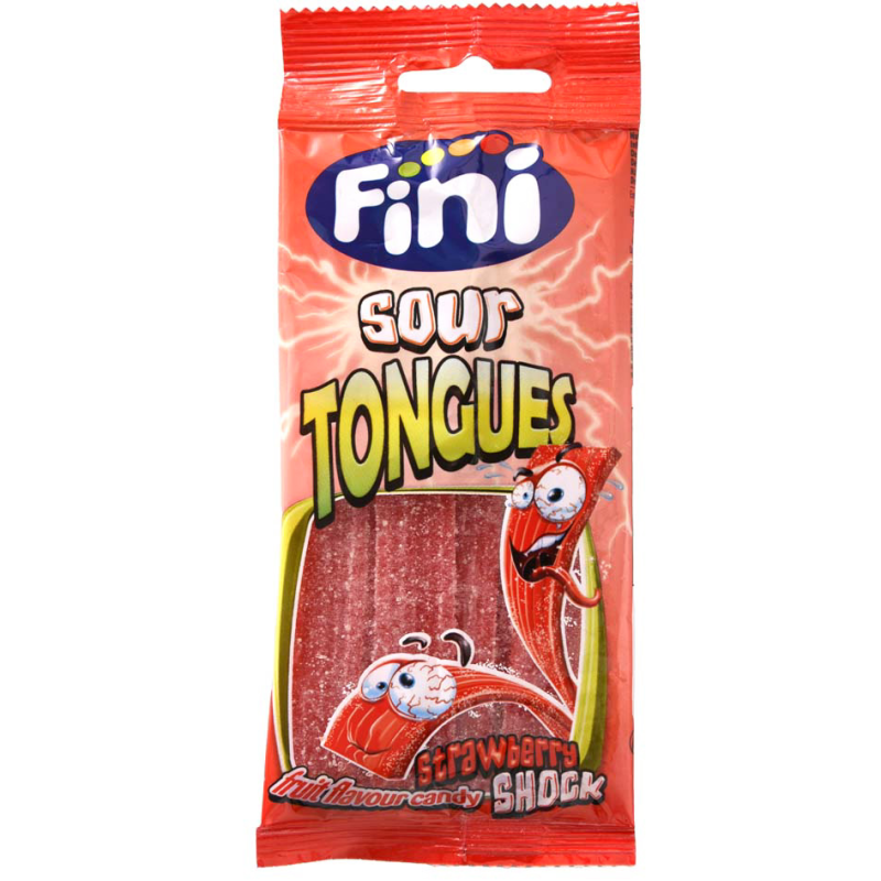 Gomitas Fini Lenguas Fresa90 GR