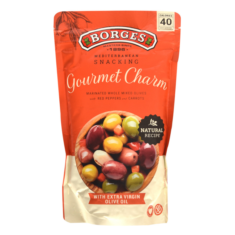 Aceitunas Borges Gourmet Char350 GR