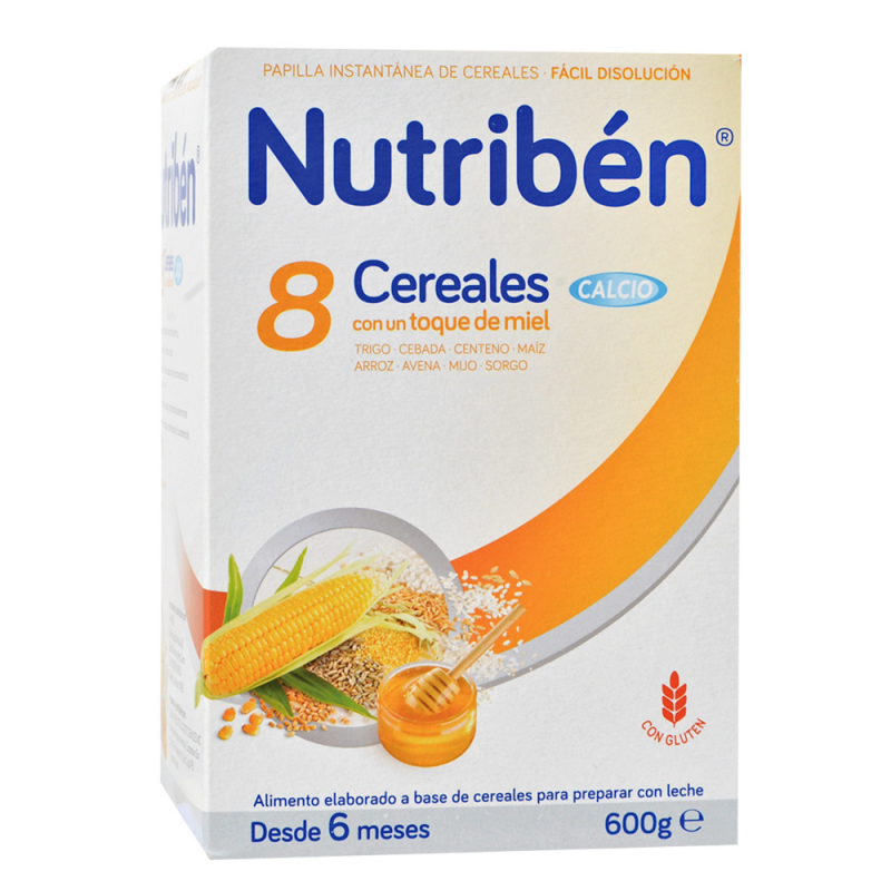 Cereal 8 Miel Calcio Nutriben600 GR