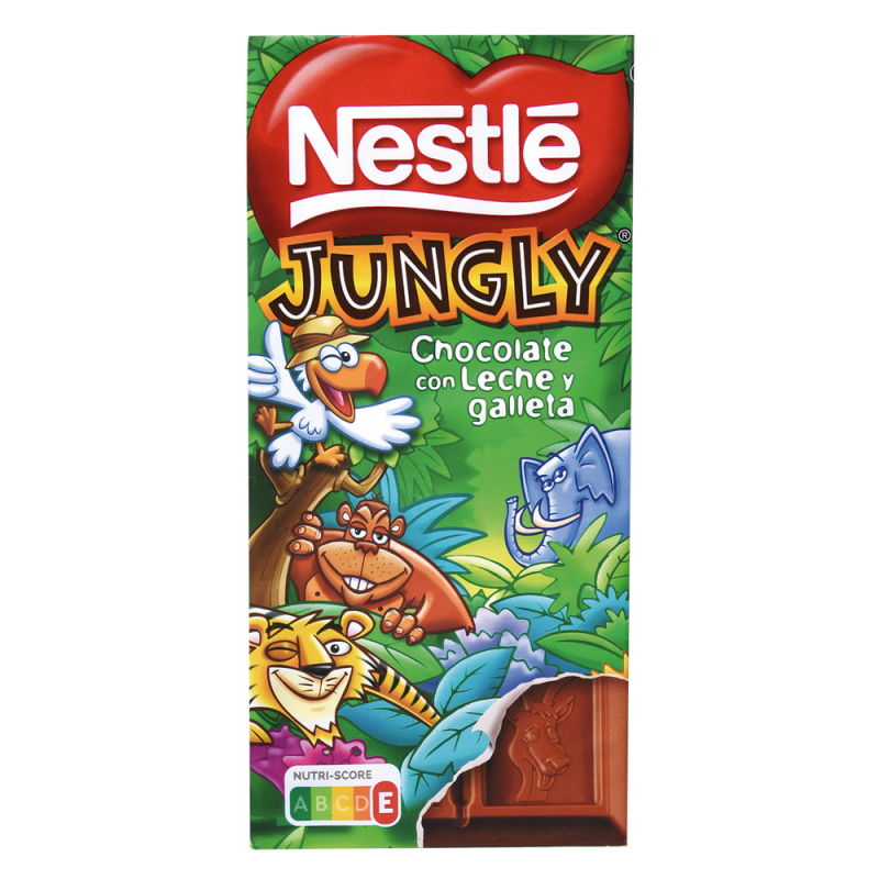 Chocolate Nestle Jungly Leche Gall125 GR