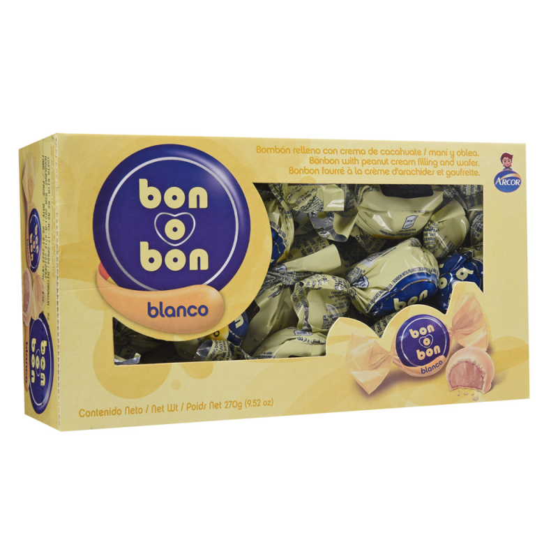 Bombones Bon O Bon Blanco270 GR