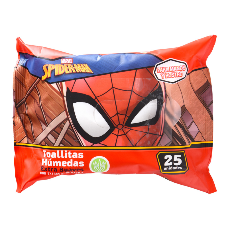 Toallitas Húmedas Para Niños Gelatti Spiderman25 UND