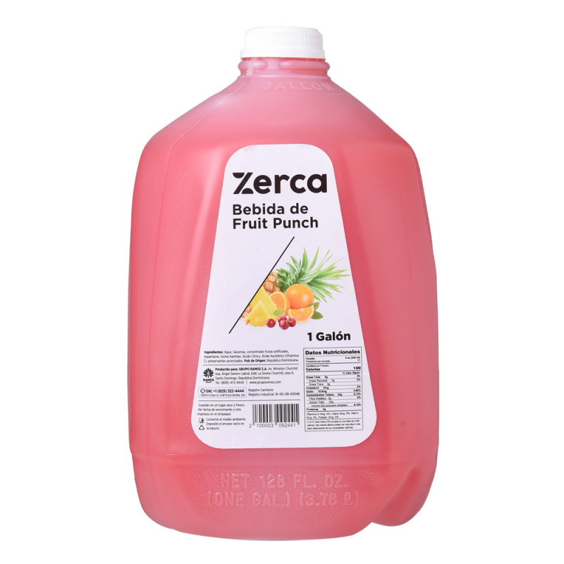 Bebida Fruit Punch Zerca1 GL