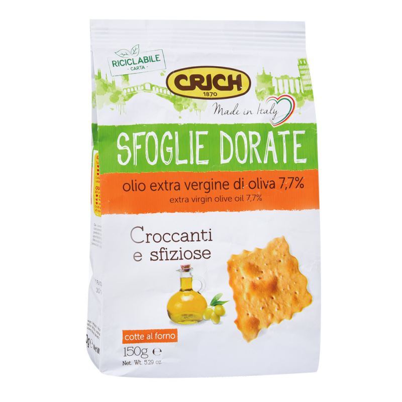 Galleta Sfoglie Dorate Olive Oil Crich150 GR