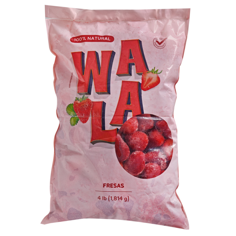 Fresas Wala Congeladas4 LB
