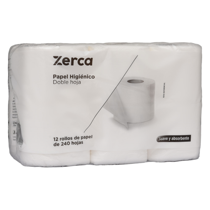 Papel Higiencio Zerca12 UND