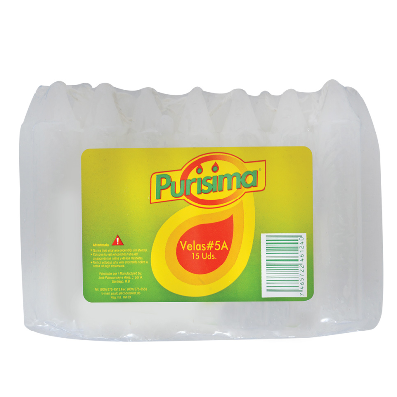 Velas Purisima No.5A15 UND