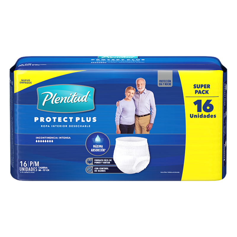 Ropa Interior Plenitud Protect Plus S/m16 UND