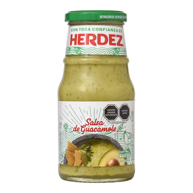 Salsa De Guacamole Herdez445 GR