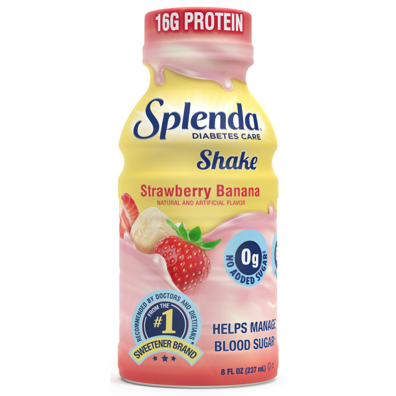 Suplemento Splenda Shake Fresa Banana8 OZ