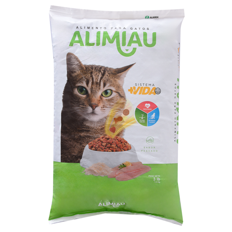 Alimento Para Gatos Alimiau Adulto3 LB