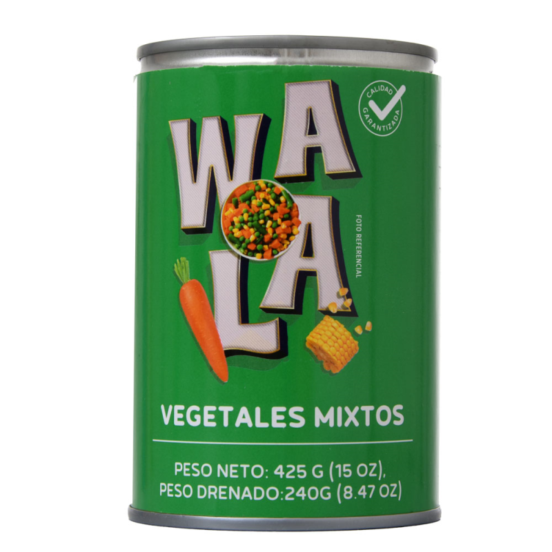 Vegetales Wala Mixtos15 OZ