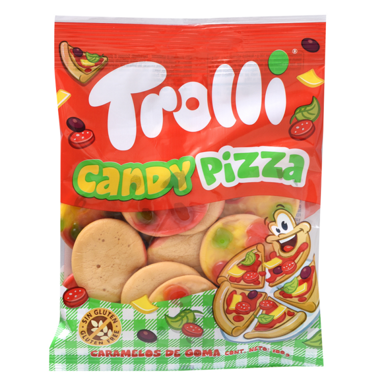 Gomitas Trolli Candy Pizza100 GR