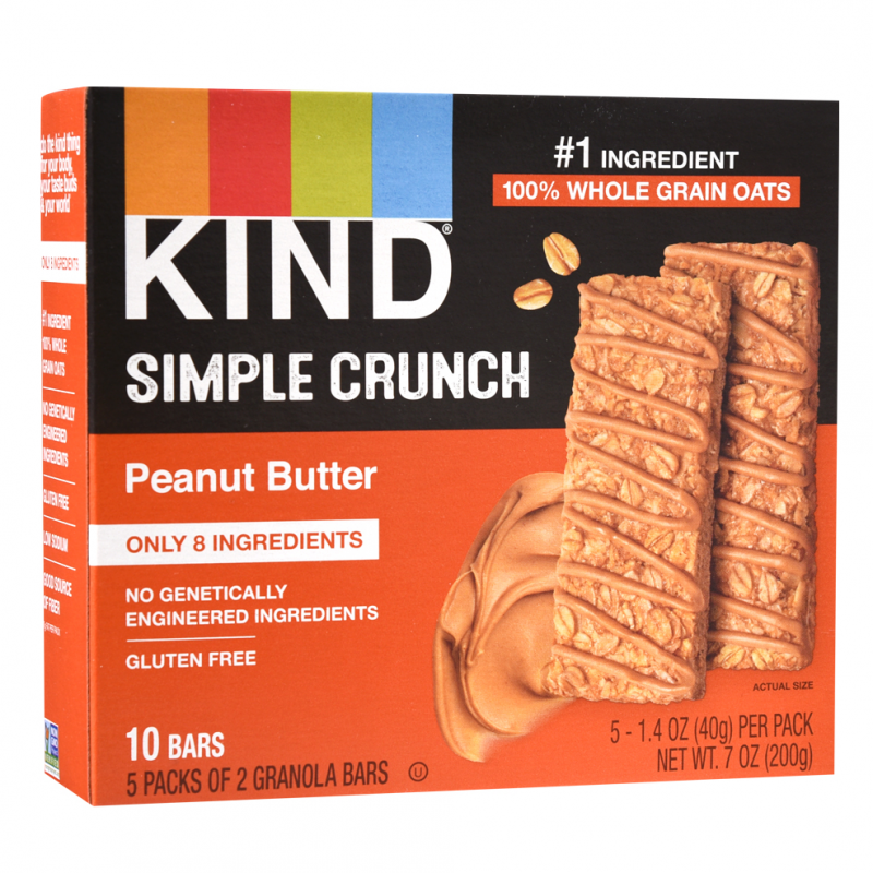 Barra Crunch Peanut Butter Kind 5/140 GR