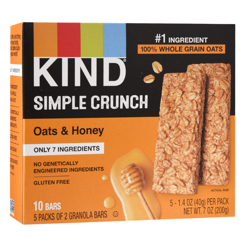 Barra Crunch Oasts Honey Kind 5/140 GR