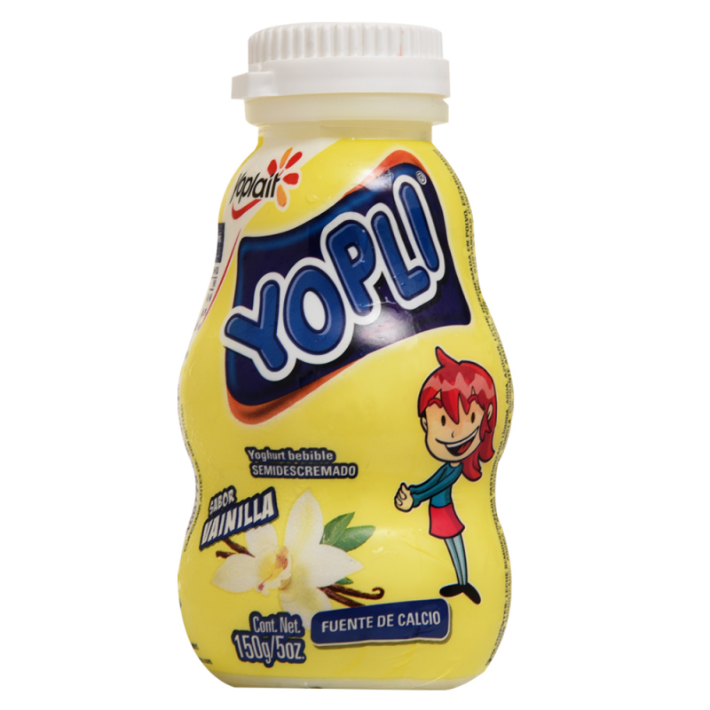 Yogurt Yopli Bebible Semidescremado Vainilla150 GR