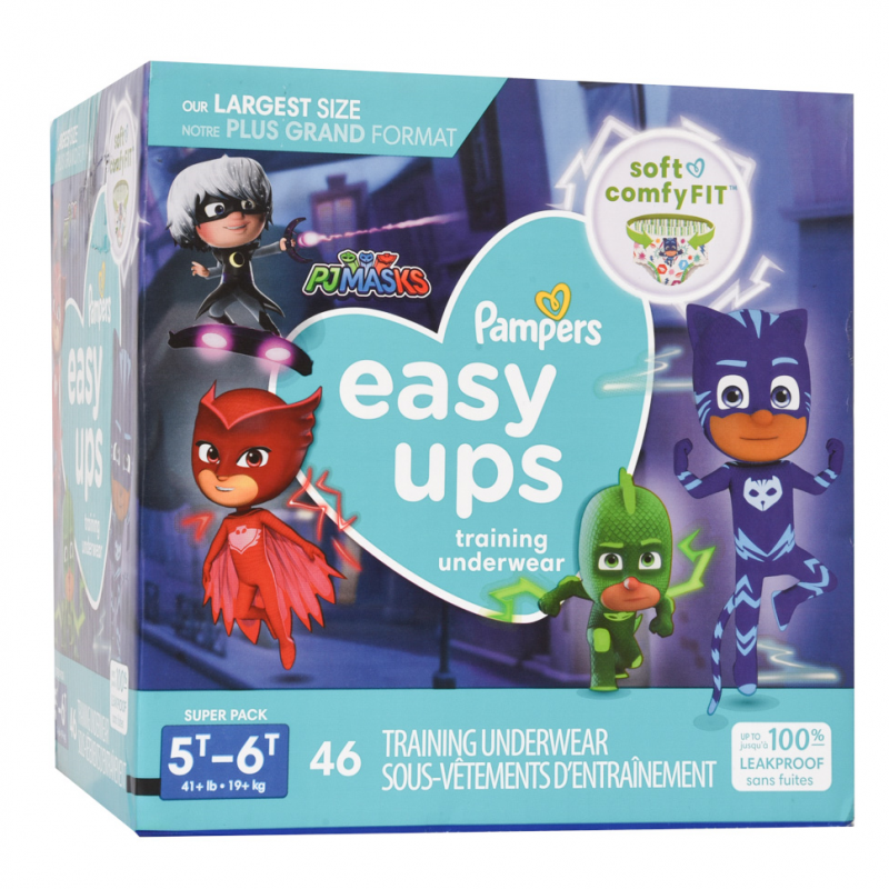 Pañales Pampers Easy Up Super 5t-6t46 UND