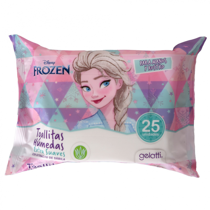 Toallita Humeda Gelatti Baby Frozen25 UND