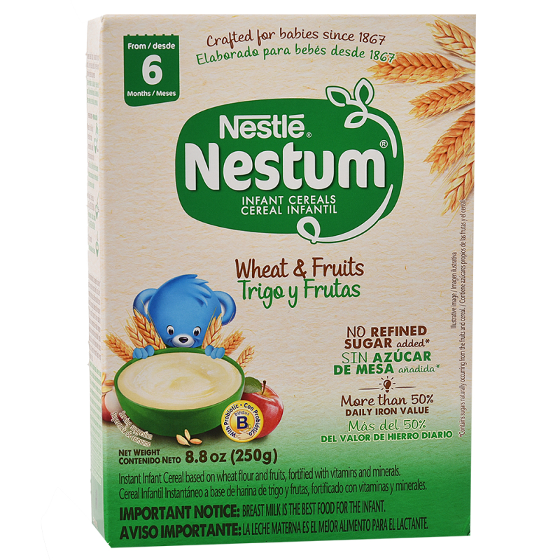 Cereal Trigo Y Fruta Nestum250 GR