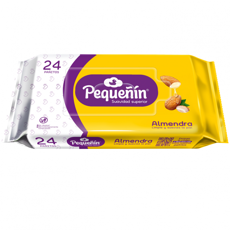 Toallitas Humedas Pequeñin Almendra24 UND