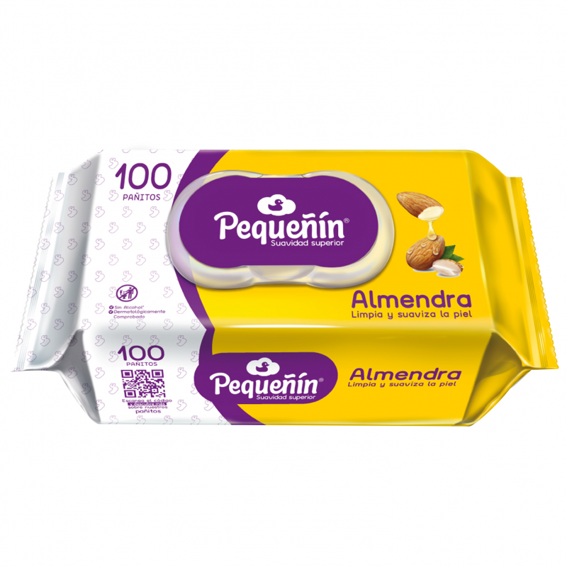 Toallitas Humedas Pequeñin Almendra100 UND