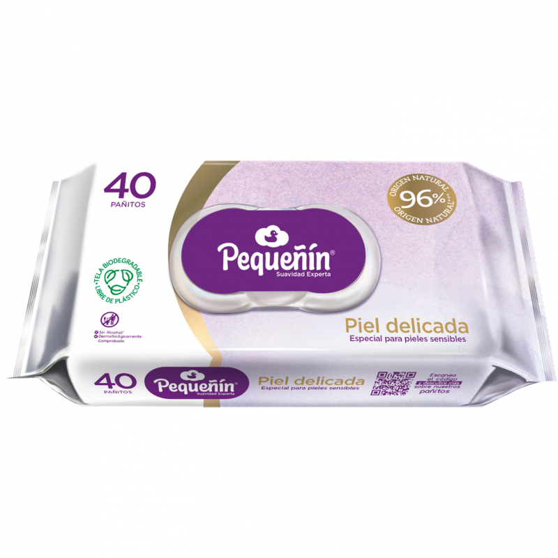 Toallitas Humedas Pequeñin Piel Delicad40 UND