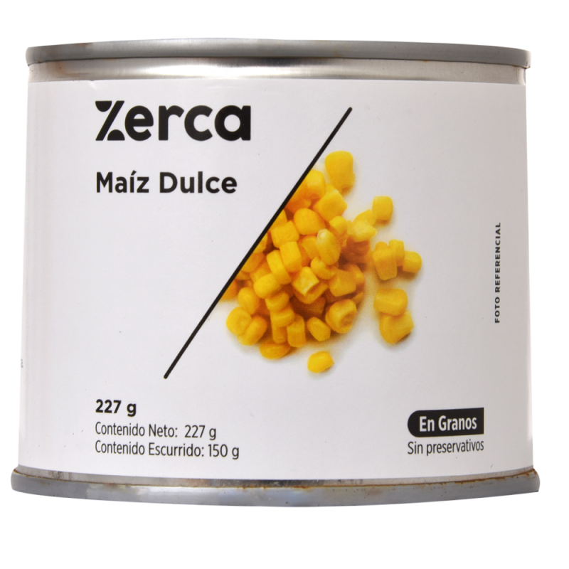 Maíz Dulce Zerca227 GR