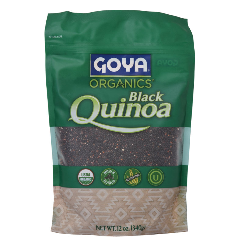 Semilla De Quinoa Negra Organica Goya12 OZ