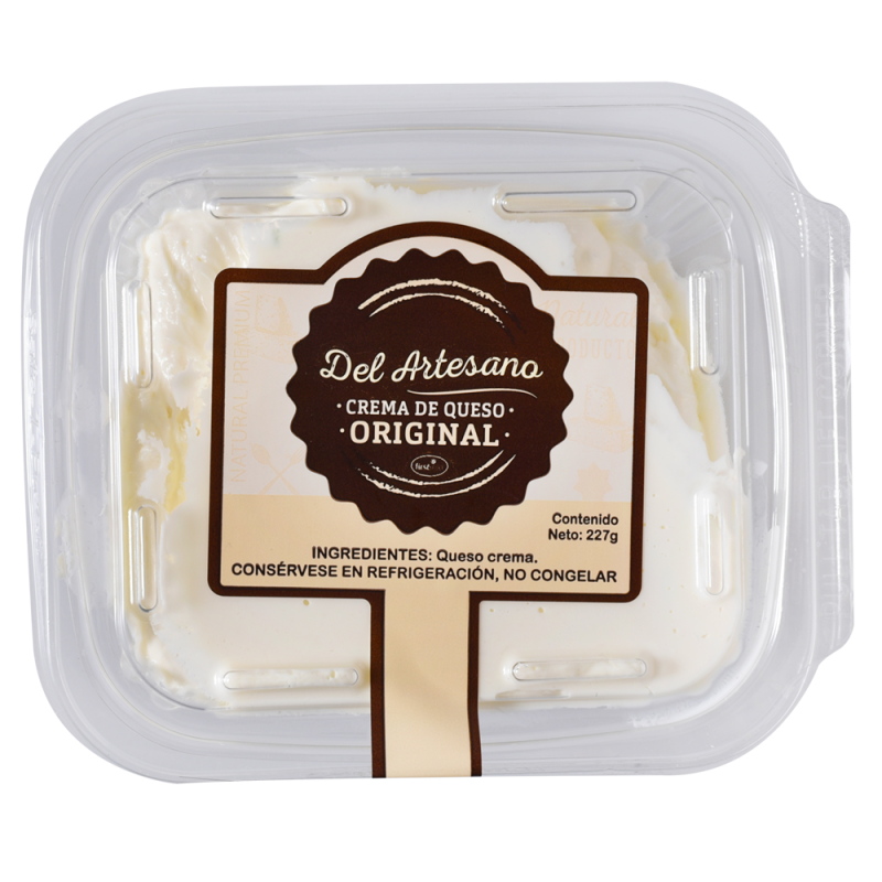 Crema De Queso Del Artesano Original227 GR