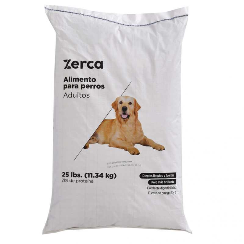 Alimento Perro Zerca Adulto25 LB
