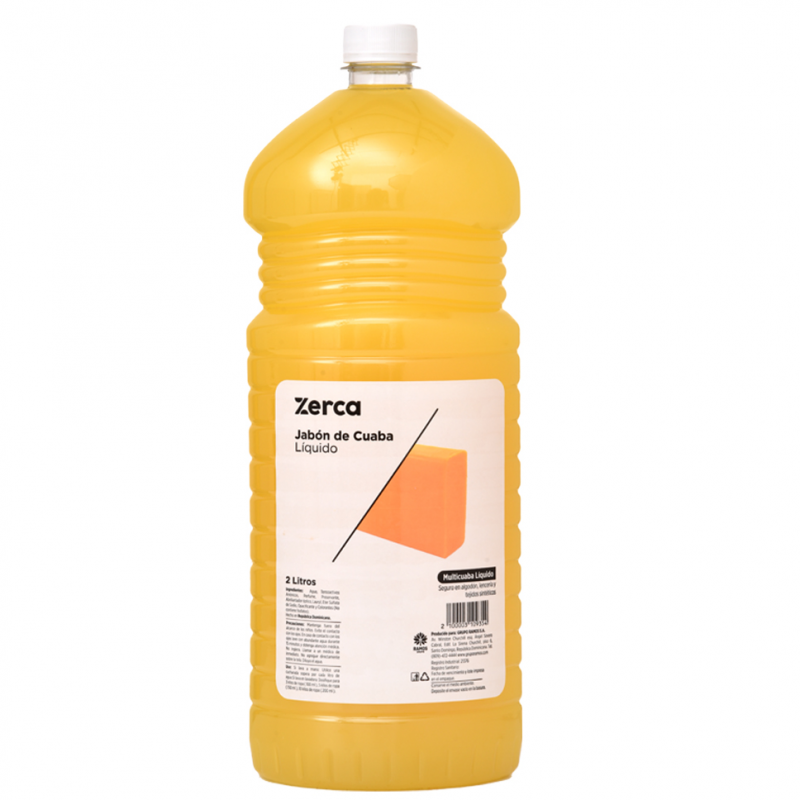 Jabon Cuaba Zerca Liquido2 LT